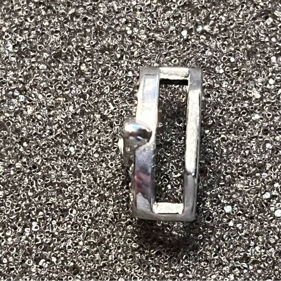 KEEP Collective Stella & Dot Small Shining Moments Slider Charm in Silver Tone - Picture 2 of 3